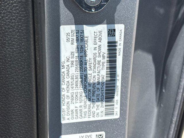 Photo of 2026 Solar Silver Metallic Honda CR-V