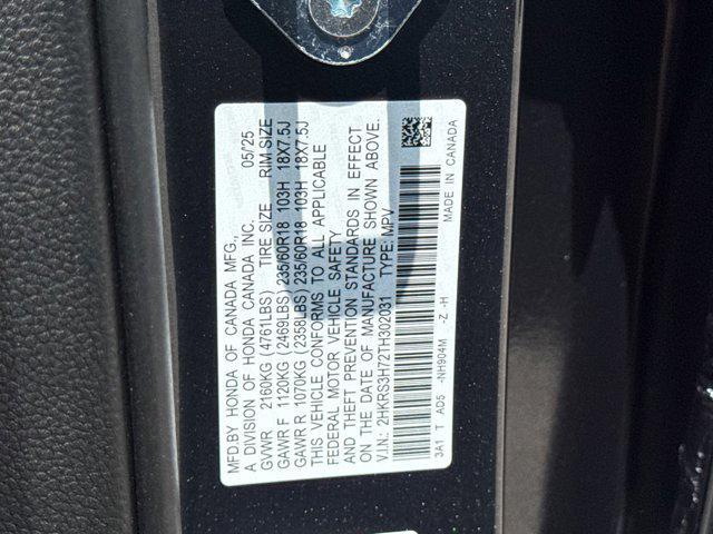 Photo of 2026 Meteorite Gray Metallic Honda CR-V