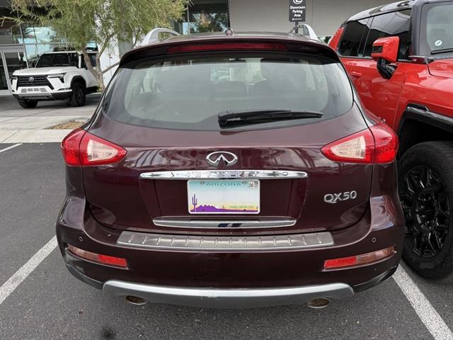 Photo of 2017 Midnight Garnet INFINITI QX50