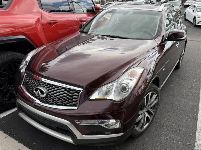 Photo of 2017 Midnight Garnet INFINITI QX50