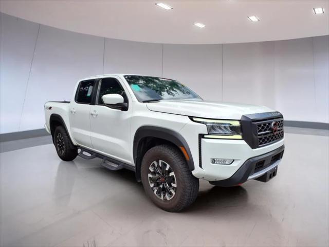 Photo of 2023 Glacier White Nissan Frontier