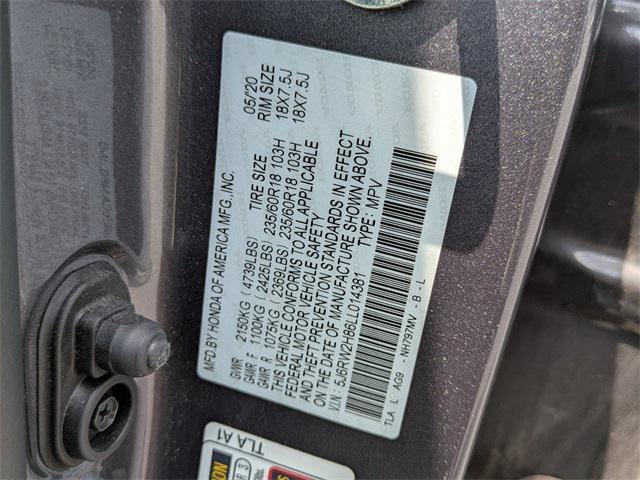Photo of 2020 Sonic Gray Pearl Honda CR-V