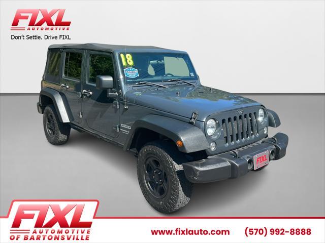 2018 Jeep Wrangler Jk Unlimited