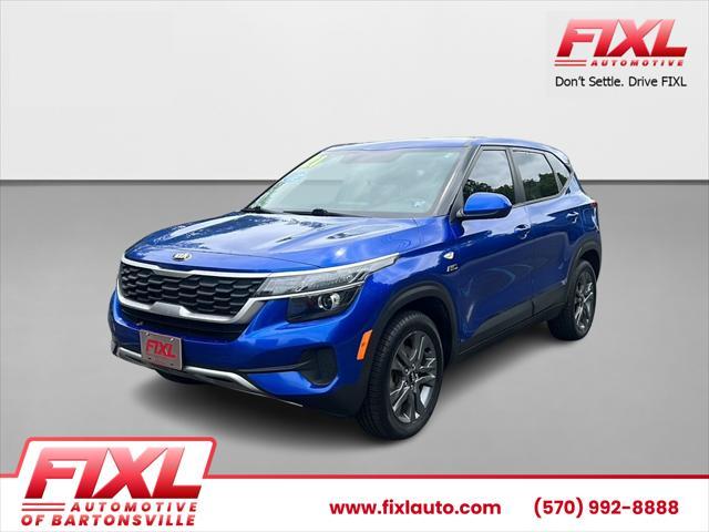 Photo of 2021 Neptune Blue Kia Seltos