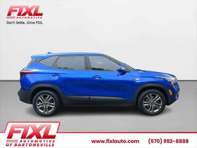 Photo of 2021 Neptune Blue Kia Seltos