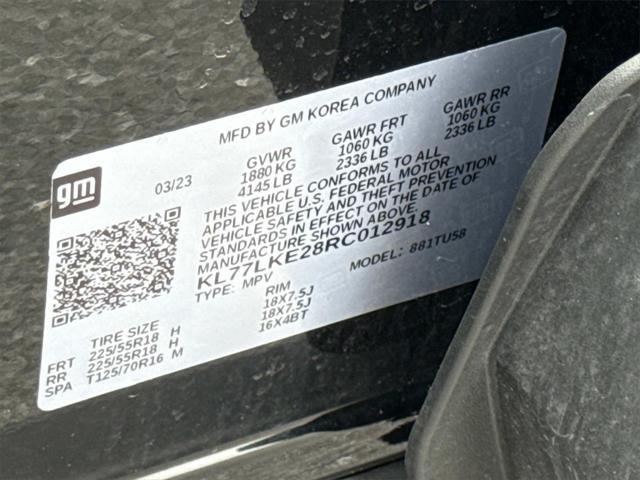 Photo of 2024 Mosaic Black Metallic Chevrolet Trax