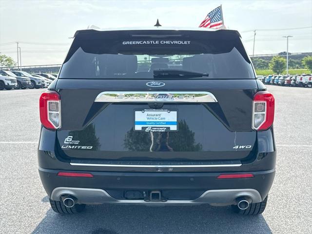 Photo of 2021 Agate Black Metallic Ford Explorer
