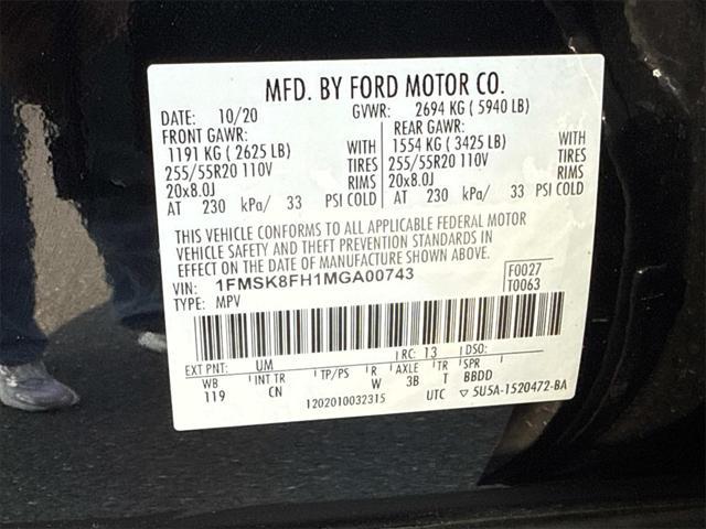 Photo of 2021 Agate Black Metallic Ford Explorer