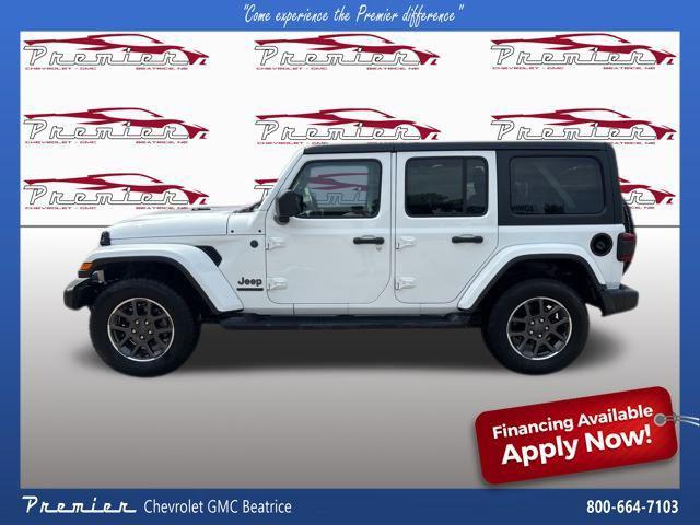 Photo of 2021 Bright White Clearcoat Jeep Wrangler Unlimited