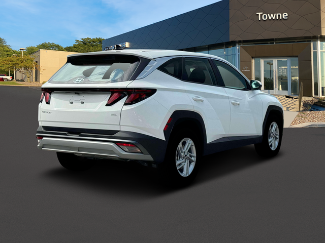 Photo of 2025 Serenity White Pearl Hyundai TUCSON