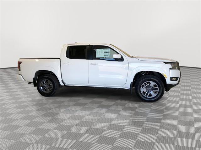 Photo of 2025 Glacier White Nissan Frontier