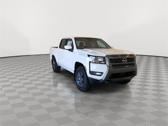Photo of 2025 Glacier White Nissan Frontier