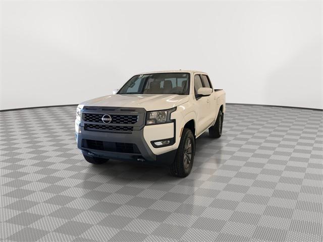 Photo of 2025 Glacier White Nissan Frontier
