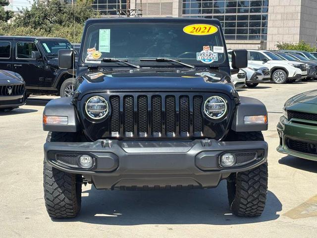 Photo of 2021 Black Clearcoat Jeep Wrangler