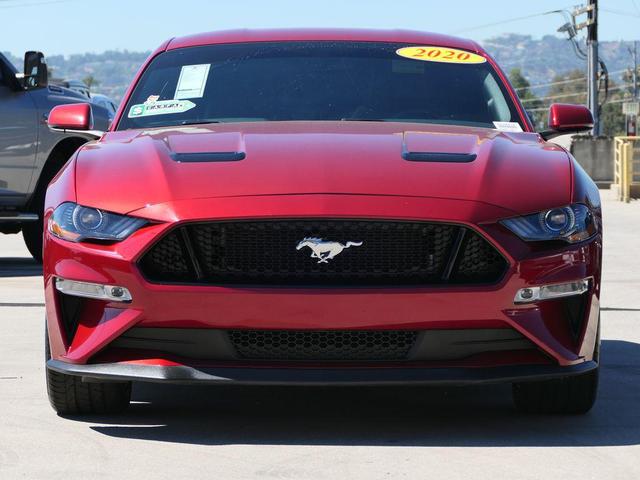 Photo of 2020 Rapid Red Metallic Tinted Clearcoat Ford Mustang