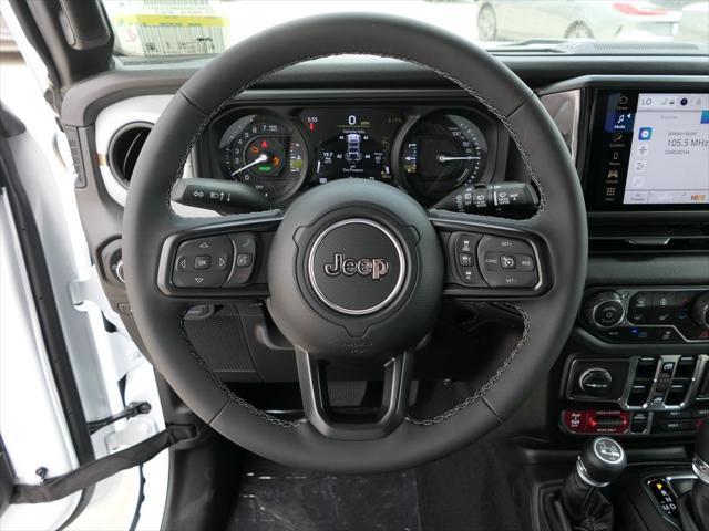 Photo of 2025 Bright White Clearcoat Jeep Wrangler 4xe