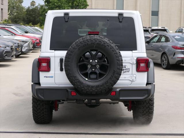 Photo of 2025 Bright White Clearcoat Jeep Wrangler 4xe