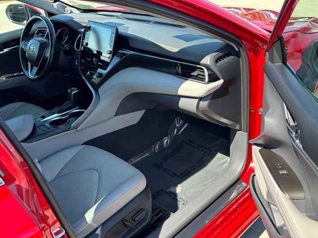 Photo of 2023 Supersonic Red Toyota Camry