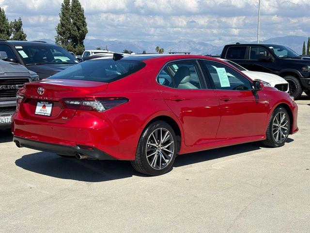 Photo of 2023 Supersonic Red Toyota Camry
