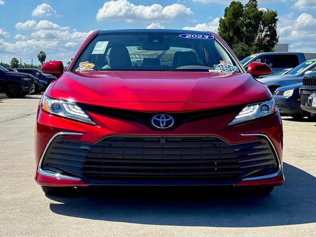 Photo of 2023 Supersonic Red Toyota Camry