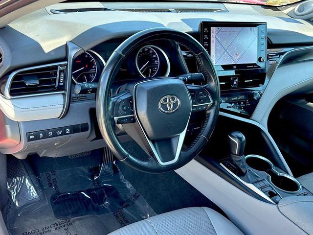 Photo of 2023 Supersonic Red Toyota Camry