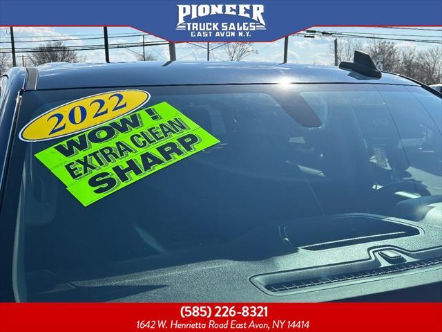 Photo of 2022 Northsky Blue Metallic Chevrolet Silverado 1500