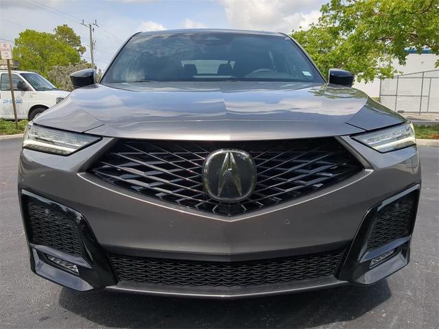 Photo of 2026 Liquid Carbon Metallic Acura MDX