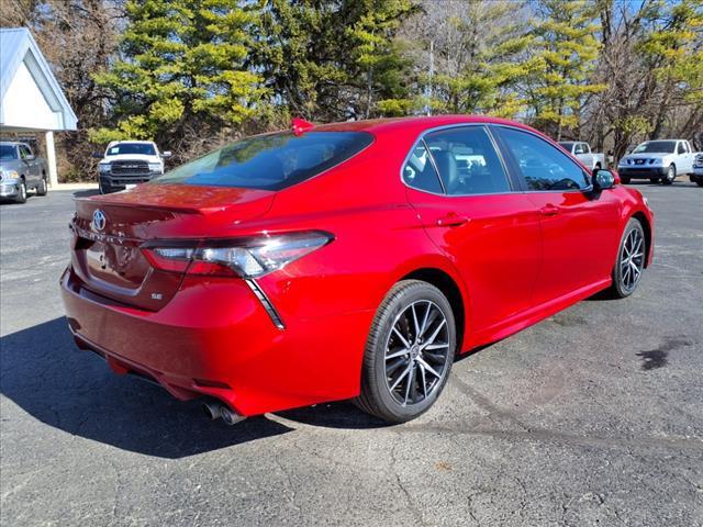 Photo of 2023 Supersonic Red Toyota Camry