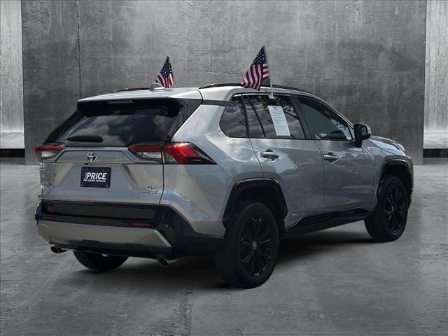 Photo of 2023 Silver Sky Metallic Toyota RAV4 Hybrid