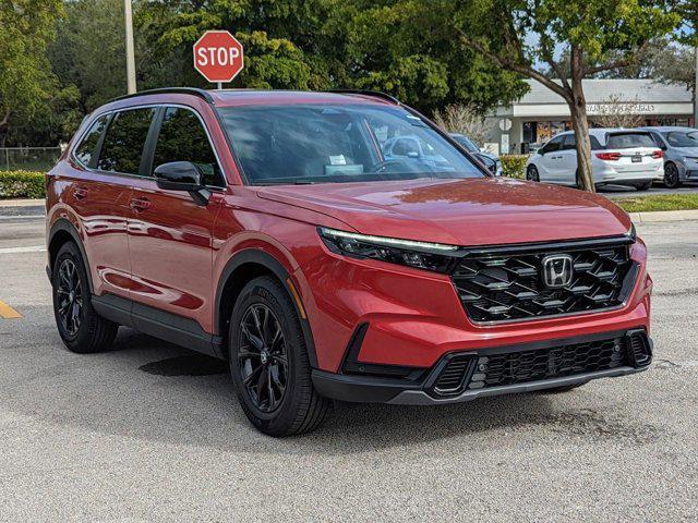 Photo of 2026 Radiant Red Metallic Honda CR-V Hybrid