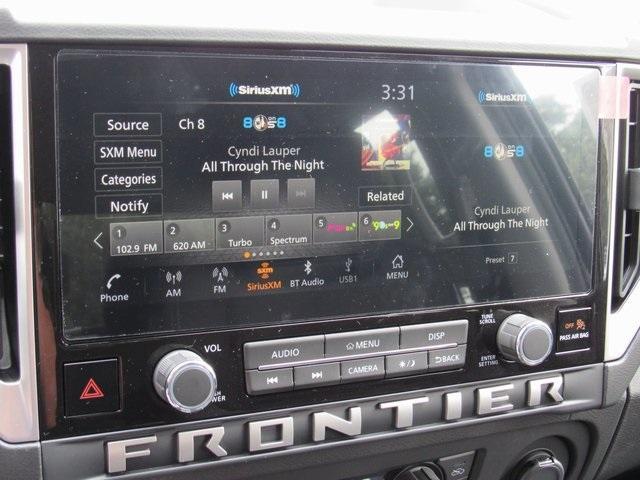Photo of 2025 Glacier White Nissan Frontier