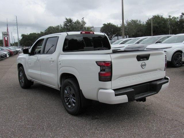 Photo of 2025 Glacier White Nissan Frontier