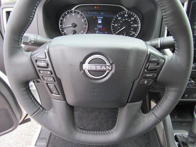 Photo of 2025 Glacier White Nissan Frontier