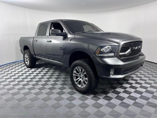 Photo of 2018 Granite Crystal Clearcoat Metallic RAM 1500