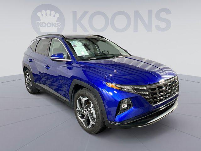 Photo of 2022 Intense Blue Hyundai TUCSON