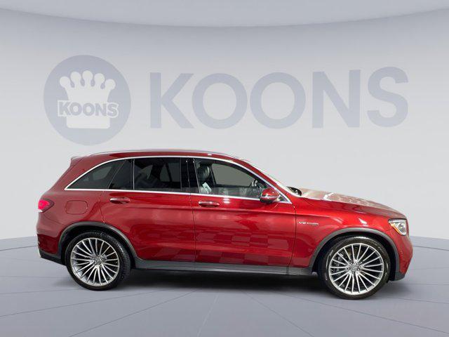 Photo of 2020 designo Cardinal Red Metallic Mercedes-Benz AMG GLC 63