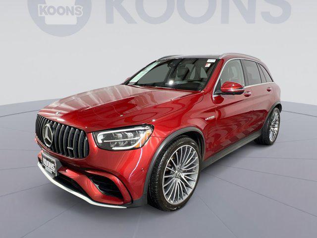 Photo of 2020 designo Cardinal Red Metallic Mercedes-Benz AMG GLC 63