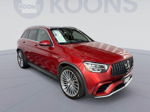 Photo of 2020 designo Cardinal Red Metallic Mercedes-Benz AMG GLC 63