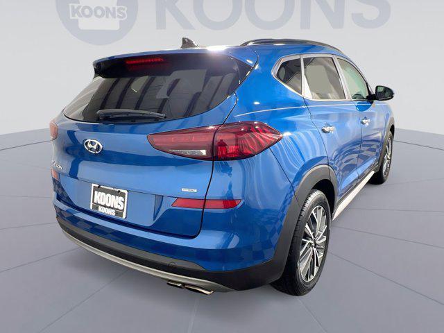 Photo of 2020 Aqua Blue Hyundai TUCSON