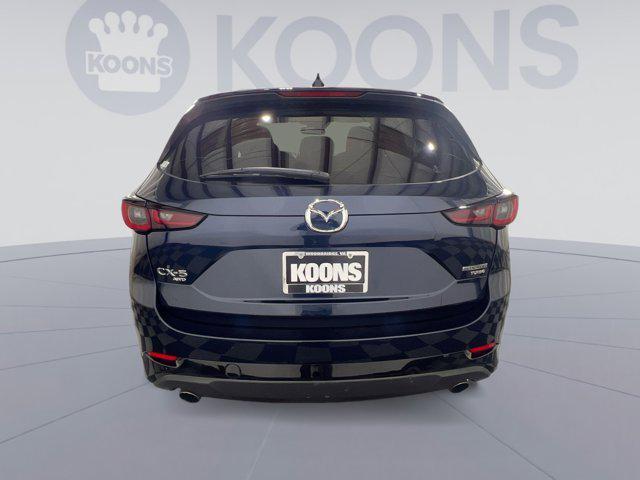 Photo of 2023 Deep Crystal Blue Mica Mazda CX-5