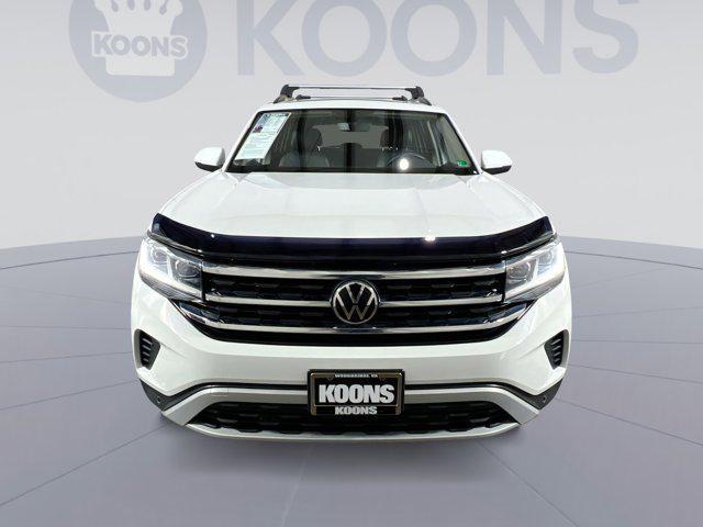 Photo of 2022 Pure White Volkswagen Atlas