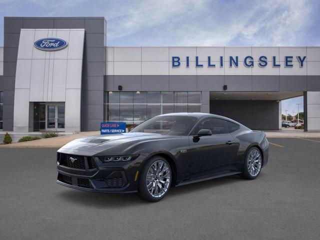 Photo of 2025 Shadow Black Ford Mustang