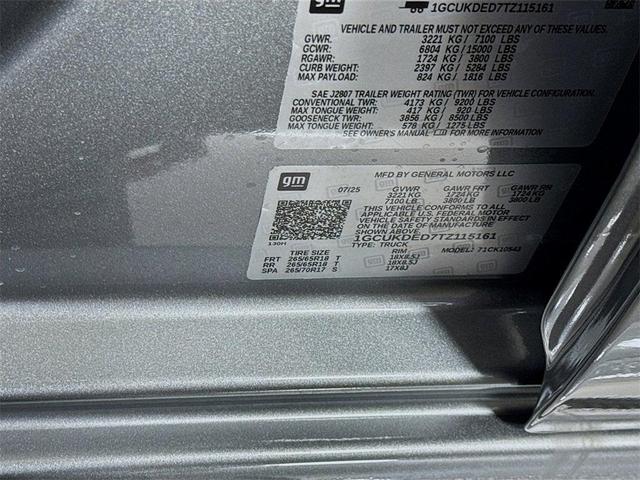 Photo of 2026 Sterling Gray Metallic Chevrolet Silverado 1500