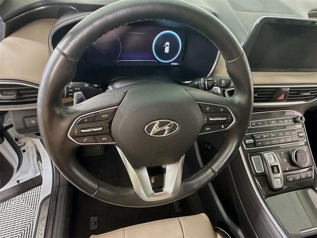 Photo of 2021 White Hyundai SANTA FE