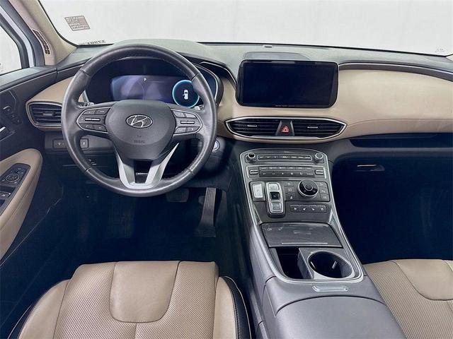 Photo of 2021 White Hyundai SANTA FE