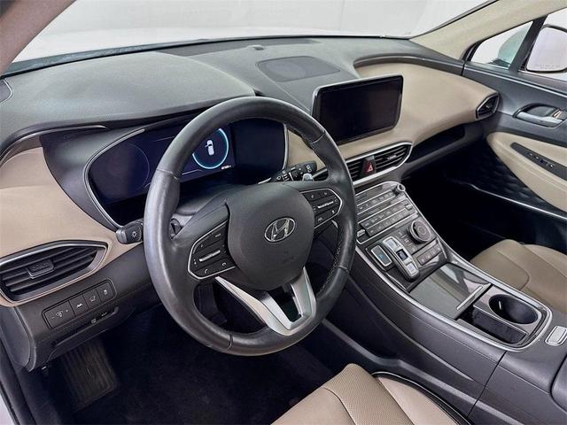 Photo of 2021 White Hyundai SANTA FE