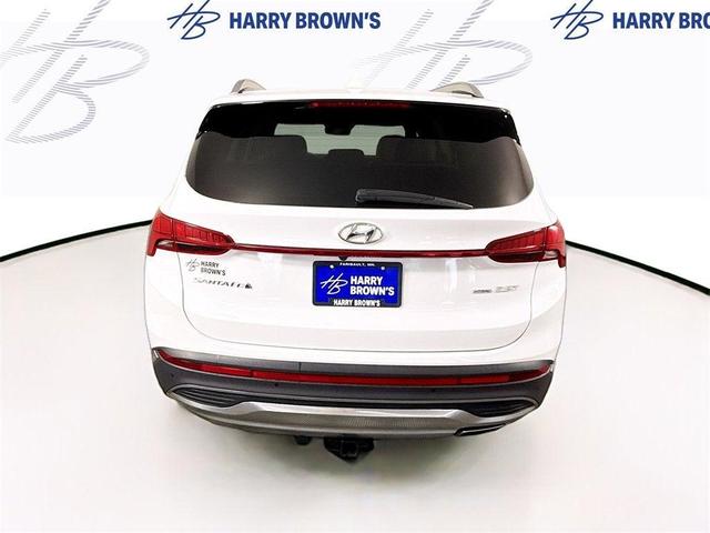 Photo of 2021 White Hyundai SANTA FE