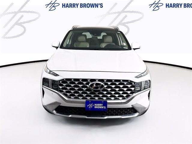 Photo of 2021 White Hyundai SANTA FE