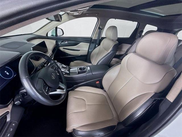 Photo of 2021 White Hyundai SANTA FE