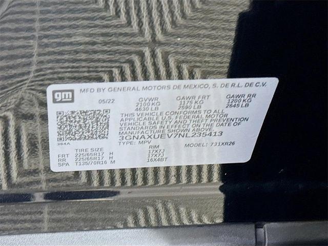 Photo of 2022 Mosaic Black Metallic Chevrolet Equinox